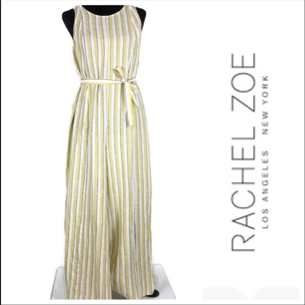 Rachel Zoe Linen Jumpsuit Size - Picture 1 of 3